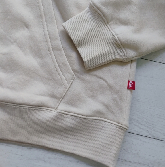 QUIKSILVER NEW Red Box Zip Up Hoodie Jacket - Picture 6 of 10